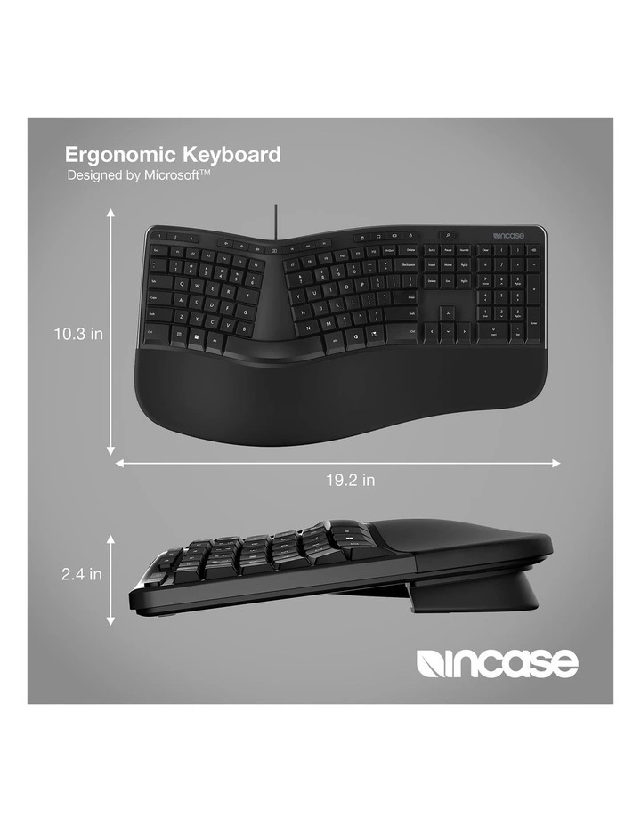 Designed by Microsoft Ergonomic Wired USB Keyboard LXM-00015 image 7