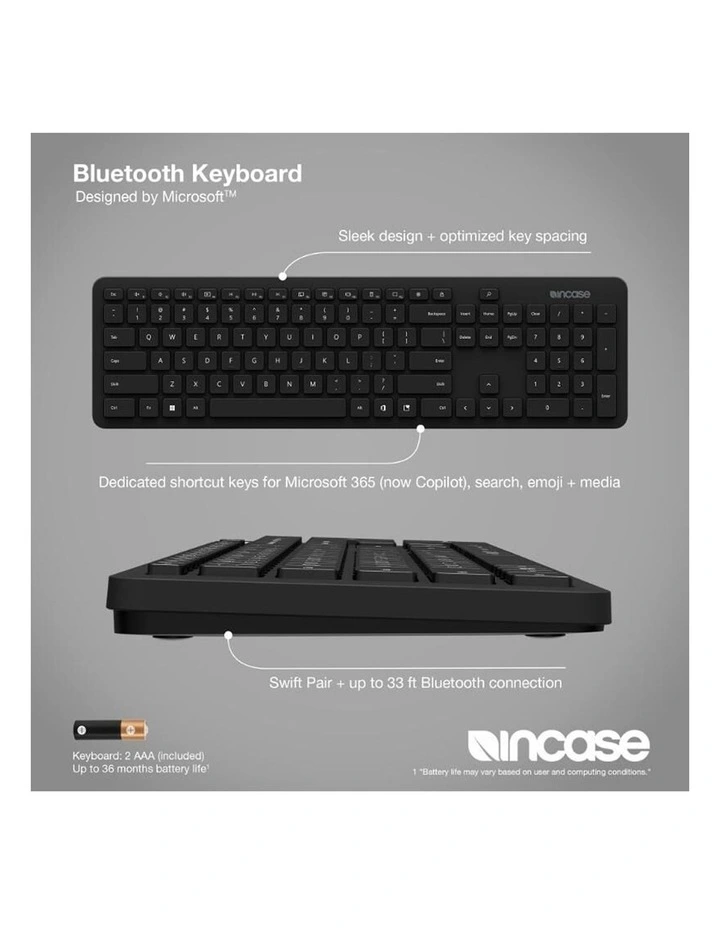 Designed by Microsoft Bluetooth Keyboard QSZ-00017 image 6