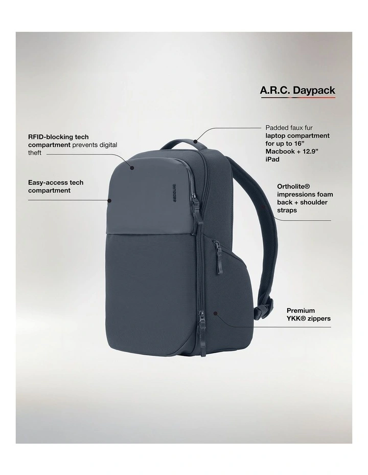 A.R.C Daypack INCO100684-NVY in Navy image 7