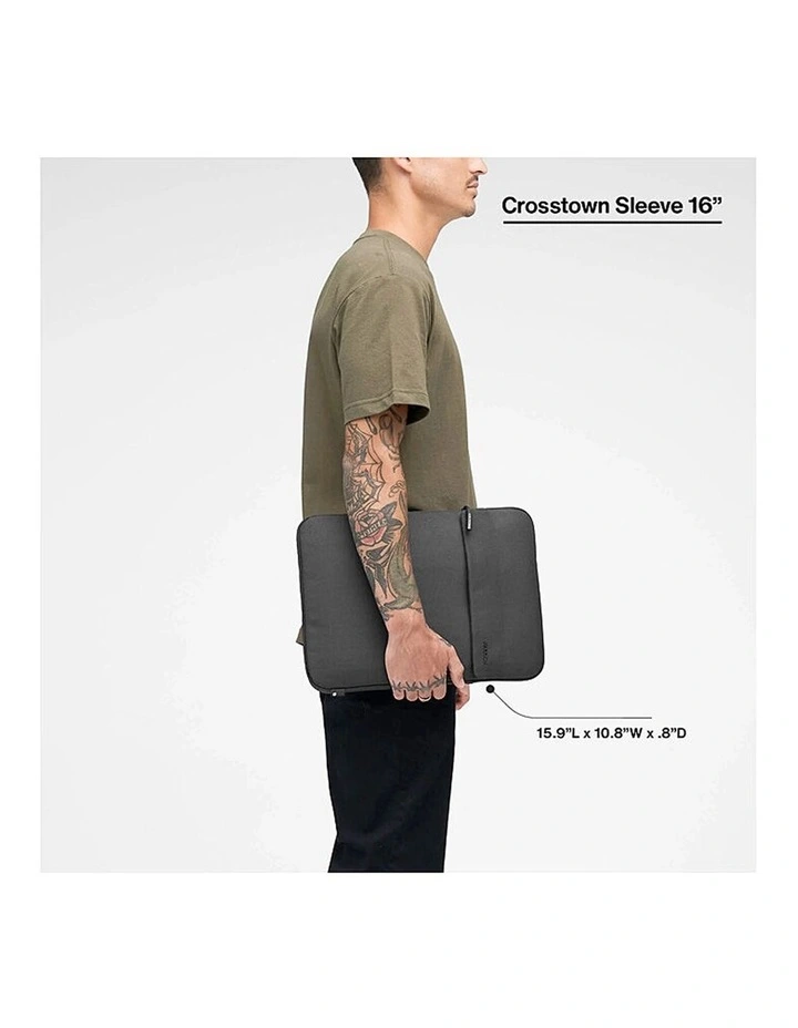 Crosstown Laptop Sleeve 16-inch in Black INCO400804-BLK image 4