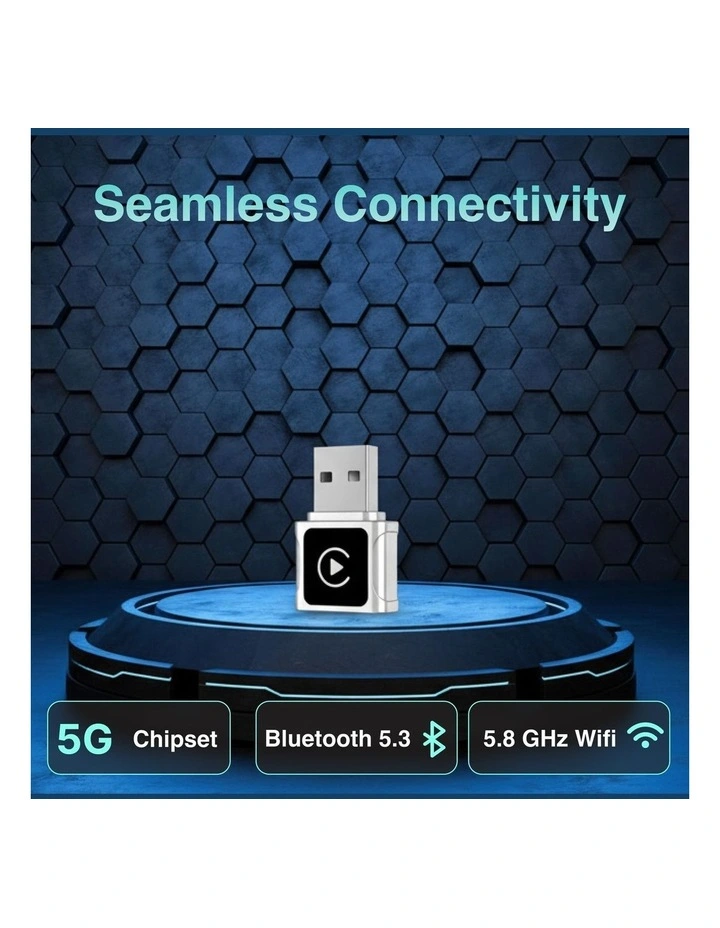 Laser Wireless CarPlay and Android Auto Micro Dongle NAVC-CPD-175 image 3