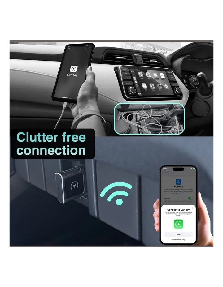 Laser Wireless CarPlay and Android Auto Micro Dongle NAVC-CPD-175 image 7