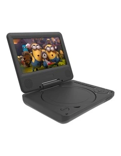 Laser Portable DVD Player With 7 Inch Swivel Screen DVD-PT-7D