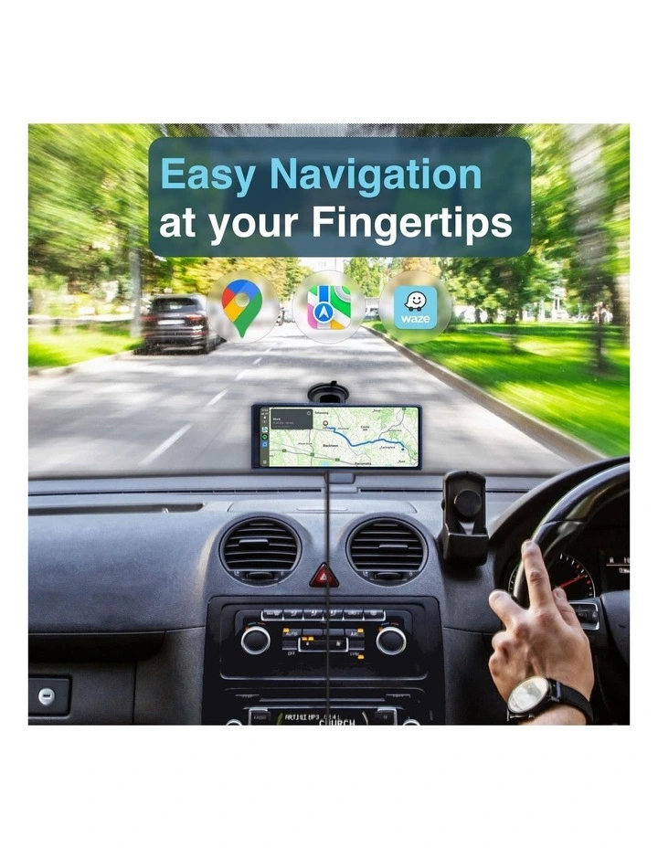 Laser 10.26 Inch Portable CarPlay and Android Auto Touchscreen NAVC-10CP-235 image 5