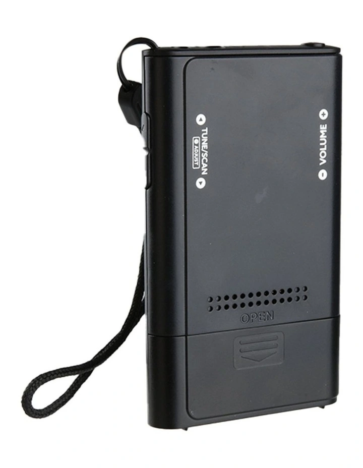 Laser Pocket AM FM Radio with LCD Display and Speaker SPK-PR1552 image 4