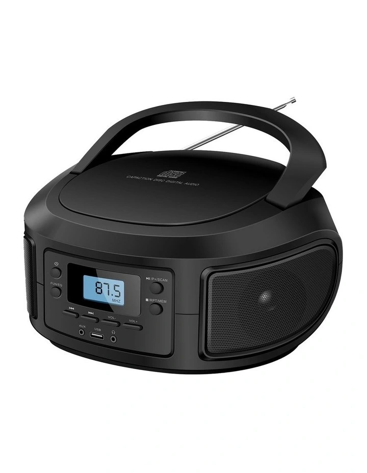 Laser Bluetooth CD/MP3 Boombox with FM Radio CDBB-BT500 image 4