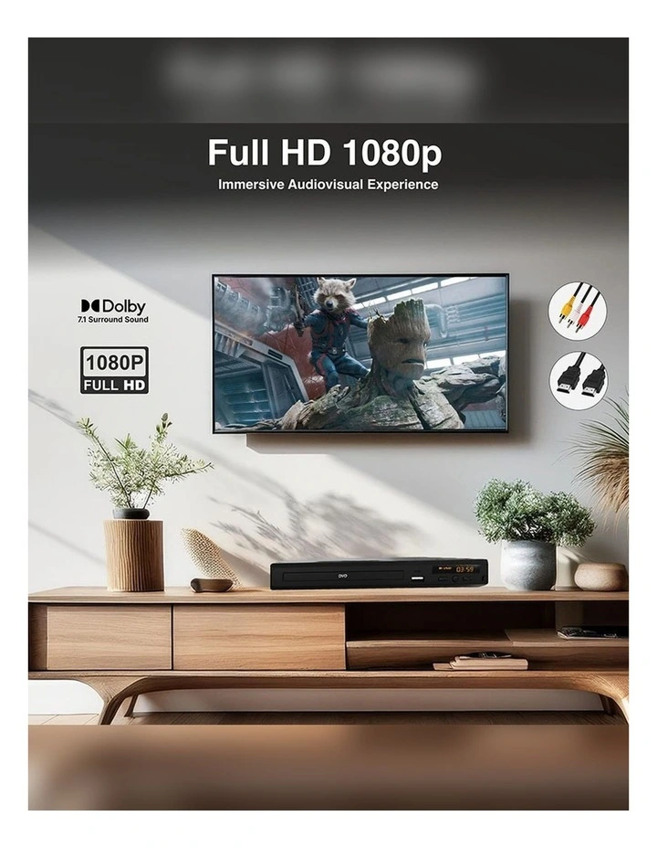 Laser Multi Region DVD Player With HDMI and USB DVD-HD012 image 6