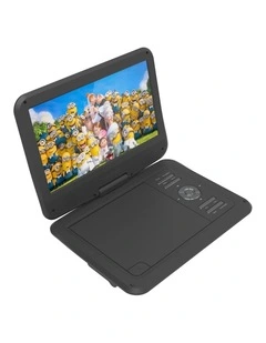 Laser 10 Inch Portable DVD Player With Anti-Skip Technology DVD-PT-10D