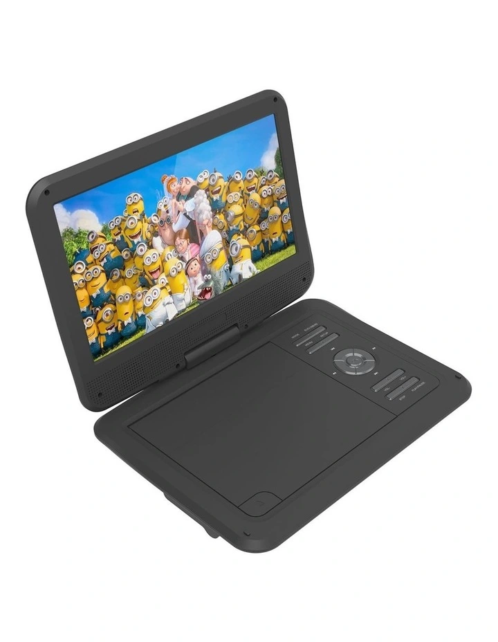 Laser 10 Inch Portable DVD Player With Anti-Skip Technology DVD-PT-10D image 1