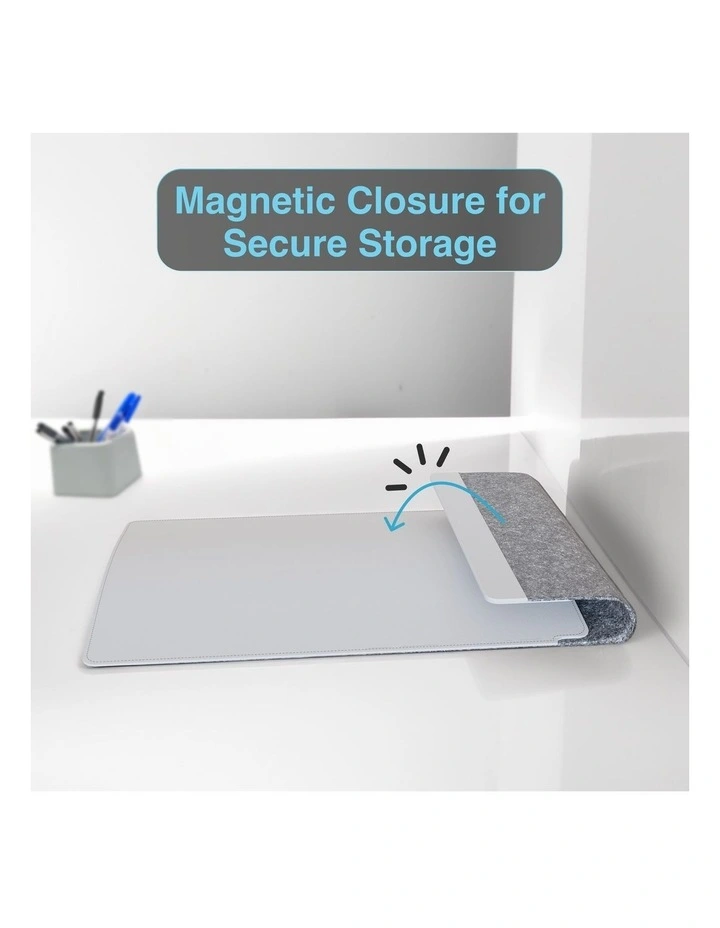 Laser Wireless Charging Laptop Sleeve and Mousepad 16 Inch WC-S16G-846 image 6