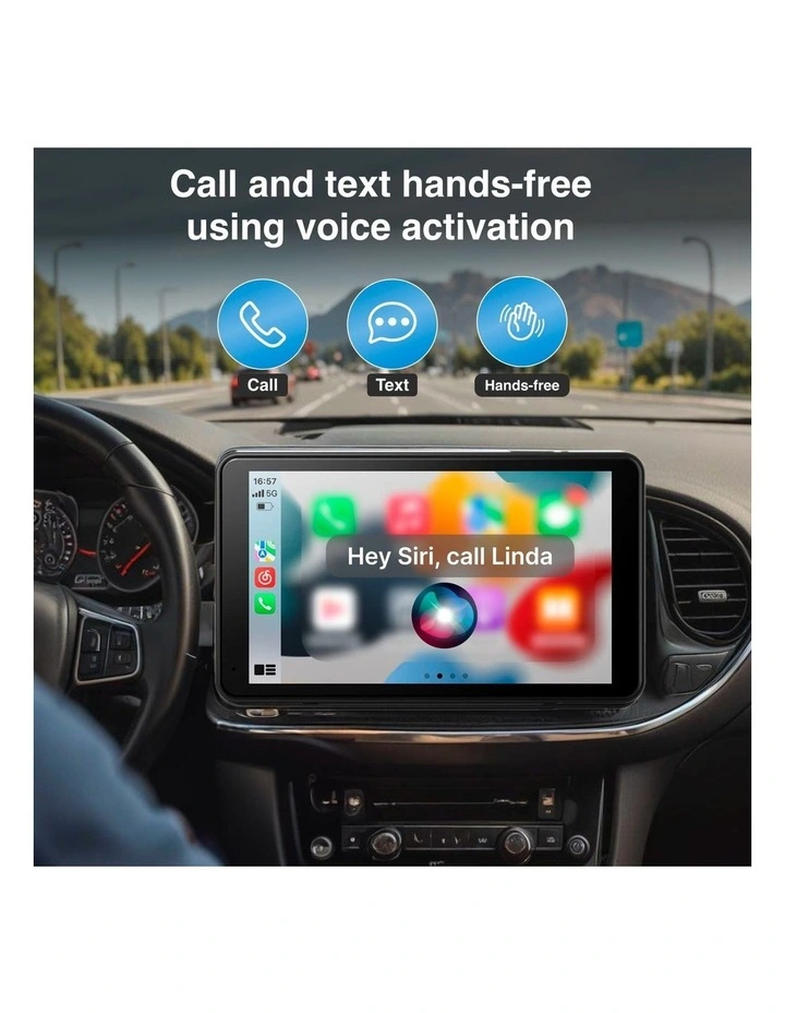 Laser 7 Inch Portable CarPlay and Android Auto Touchscreen NAVC-7CP-931 image 4