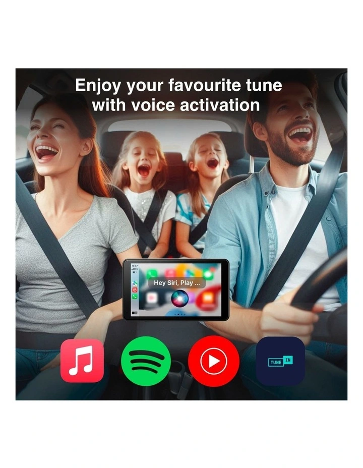 Laser 7 Inch Portable CarPlay and Android Auto Touchscreen NAVC-7CP-931 image 6