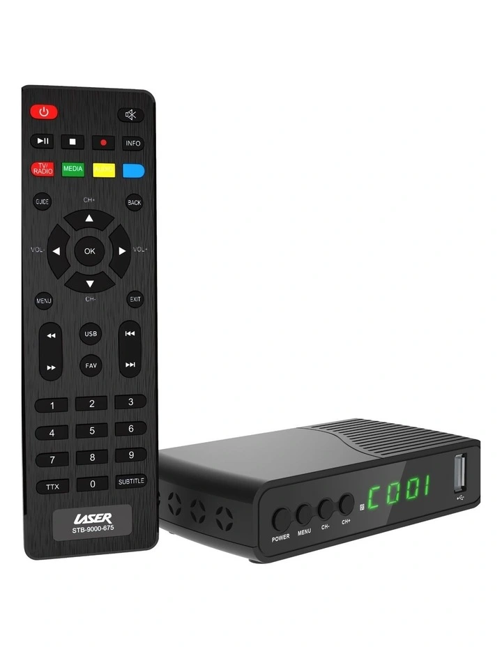 Laser HD Digital Set Top Box with USB Recording STB-9000-675 image 1
