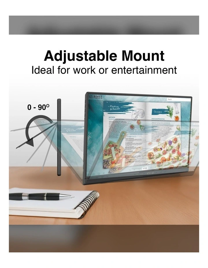 Laser 15.6 Inch USB-C and Mini HDMI Monitor PC-15PTMB-209 image 4