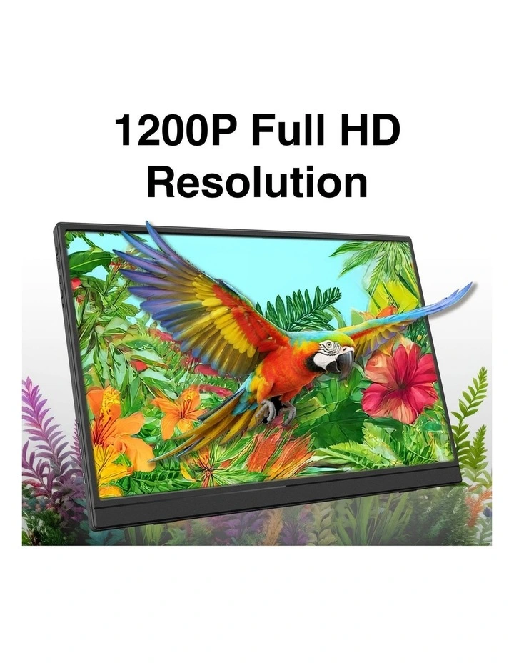 Laser 14 Inch USB-C Portable Monitor With Mini HDMI PC-14PTMB-004 image 7