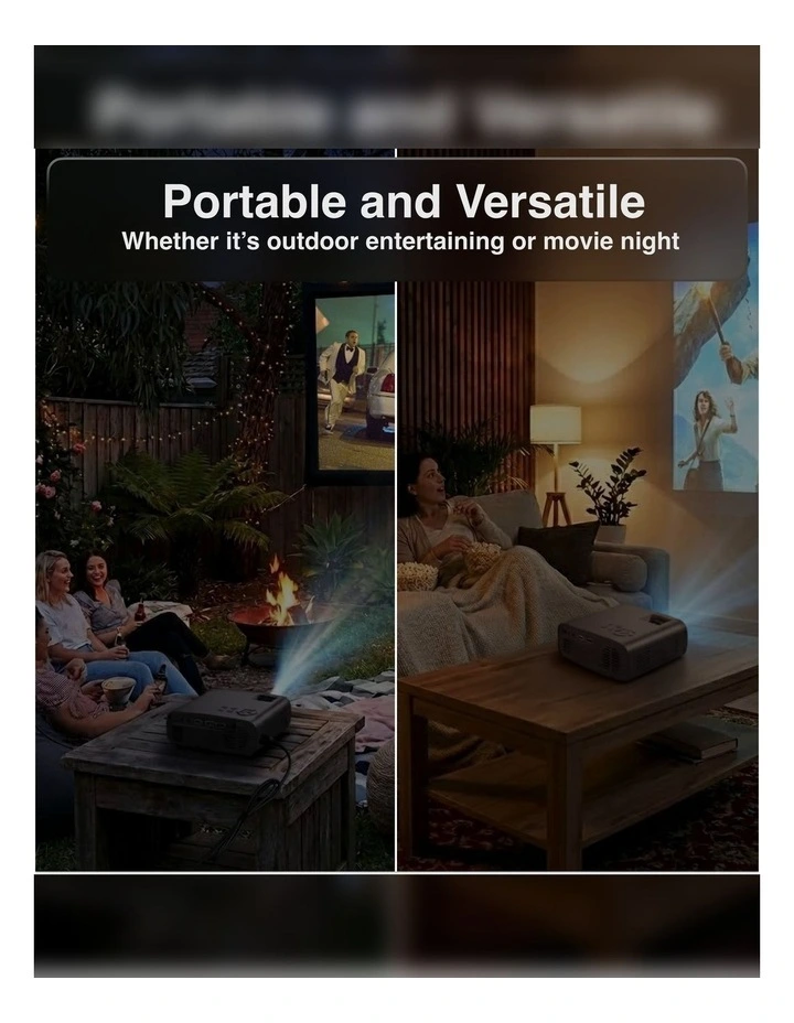 Laser 720p Movie and Gaming Projector With Bluetooth PJ-150HD-663 image 5