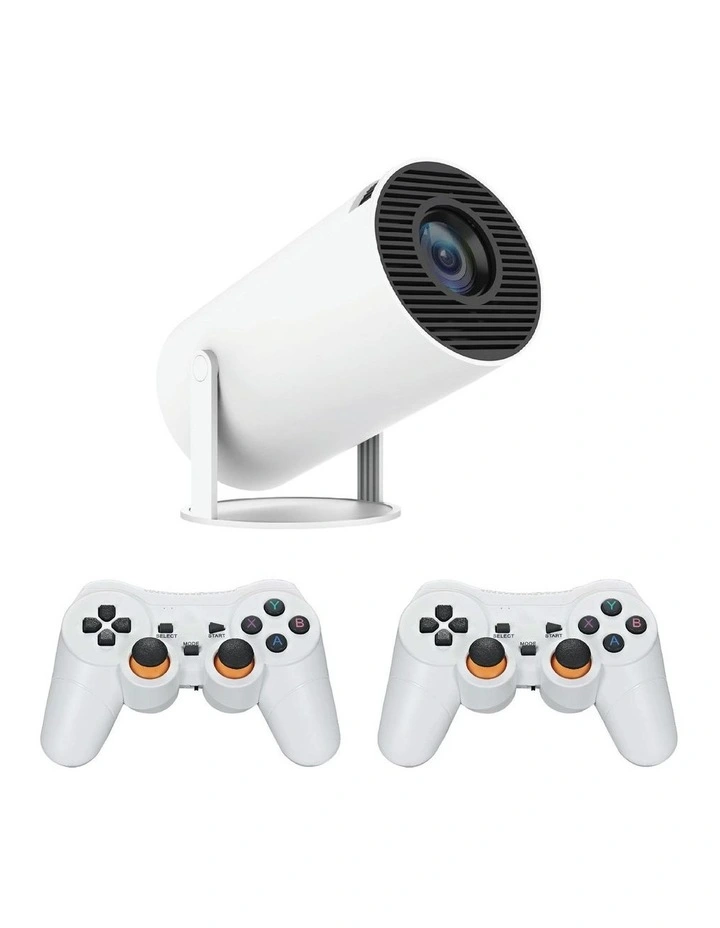 Laser Smart Projector With 50 Games And Two Controllers PJ-GH801W-151 image 1