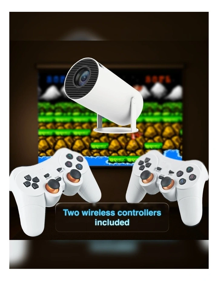 Laser Smart Projector With 50 Games And Two Controllers PJ-GH801W-151 image 6