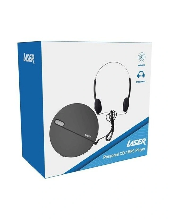 Laser CD MP3 Player with Anti-Skip and Headphones CDP-WM03-388 image 7