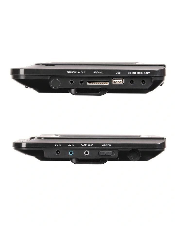 Laser Dual Screen Portable DVD Player with 9 Inch Displays DVD-PT9-DUALD image 3