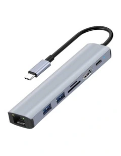 Laser USB-C Multiport Hub with 4K HDMI Ethernet and 100W PD