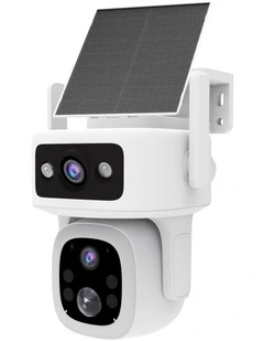 Laser Smart Home 4G Dual Lens Outdoor Camera with Solar Panel LSH-4GDLN-776
