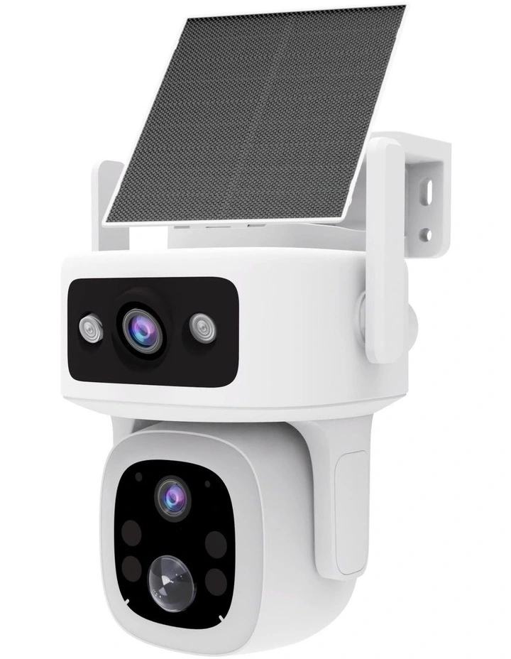 Laser Smart Home 4G Dual Lens Outdoor Camera with Solar Panel LSH-4GDLN-776 image 1