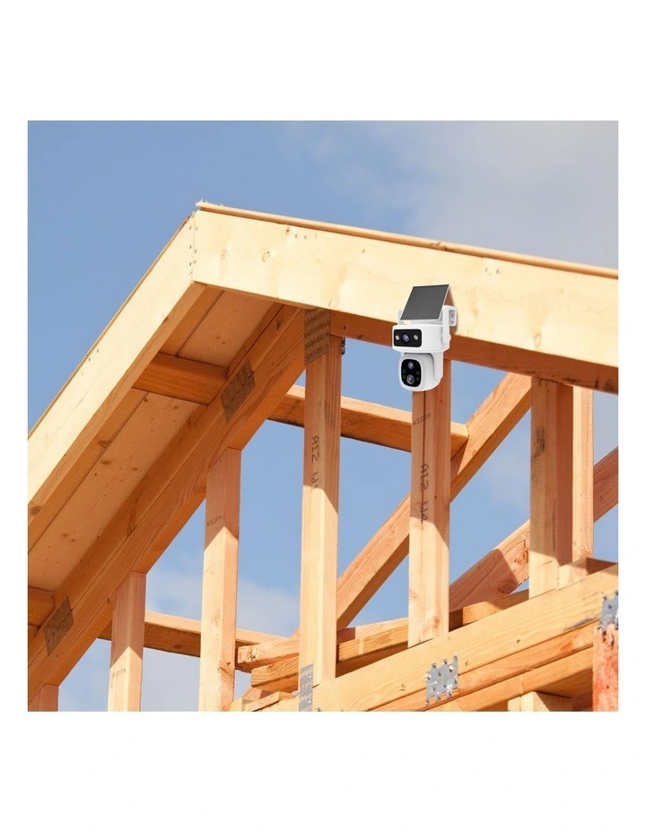 Laser Smart Home 4G Dual Lens Outdoor Camera with Solar Panel LSH-4GDLN-776 image 6