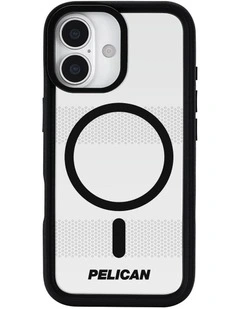 Pelican Protector MagSafe Case For Apple iPhone 17 - Clear/Black