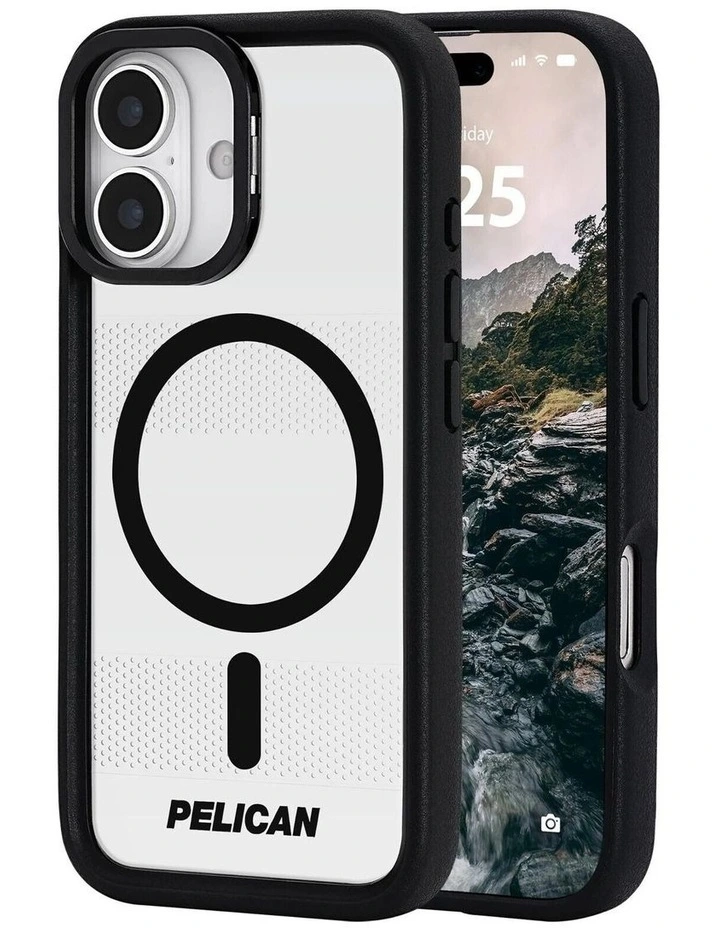 Pelican Protector MagSafe Case For Apple iPhone 17 - Clear/Black image 6