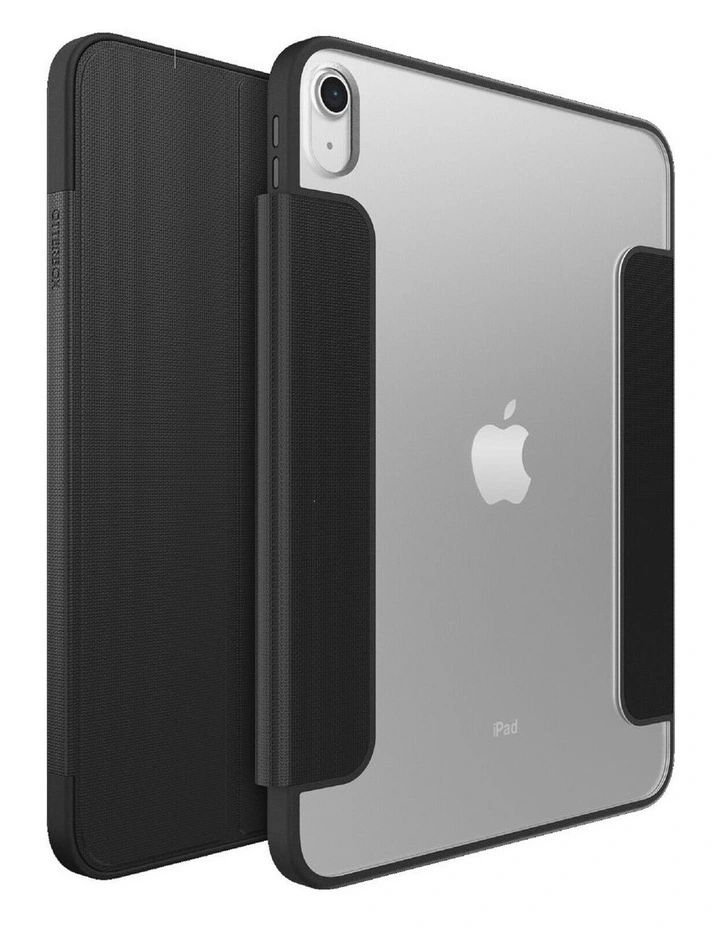 OtterBox Symmetry Folio Case For iPad 11th/10th Gen 11/10.9 - Black image 1
