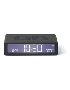 Flip Classic Reversible Alarm Clock - Grey