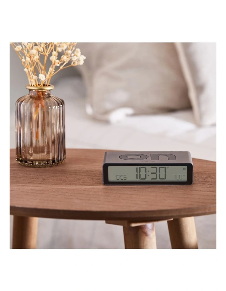 Flip Classic Reversible Alarm Clock - Grey image 5