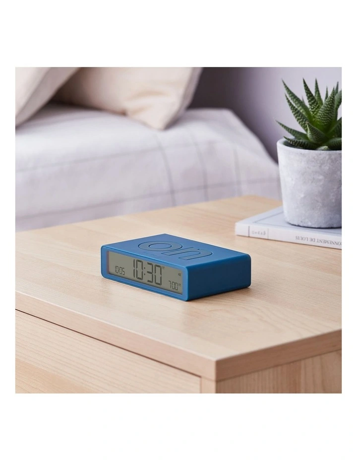 Flip Classic Reversible Alarm Clock PANTONE - Classic Blue image 4