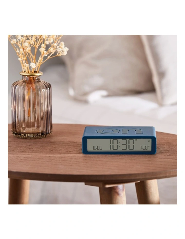 Flip Classic Reversible Alarm Clock PANTONE - Classic Blue image 5