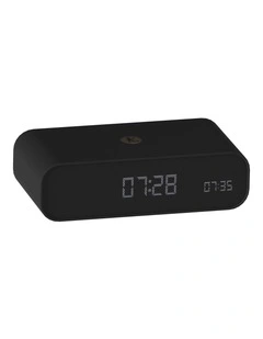 Wakie Alarm Clock Qi Charger Bluetooth - Black