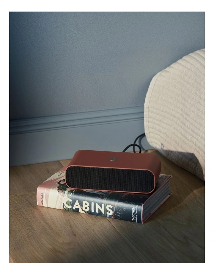 Wakie Alarm Clock Qi Charger Bluetooth - Terracotta image 3
