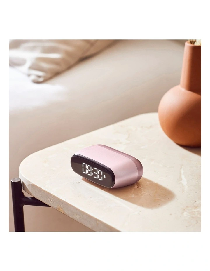 Minut Mini Alarm Clock - Pink image 4