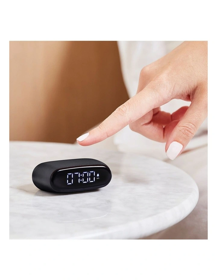 Minut Mini Alarm Clock - Black image 5