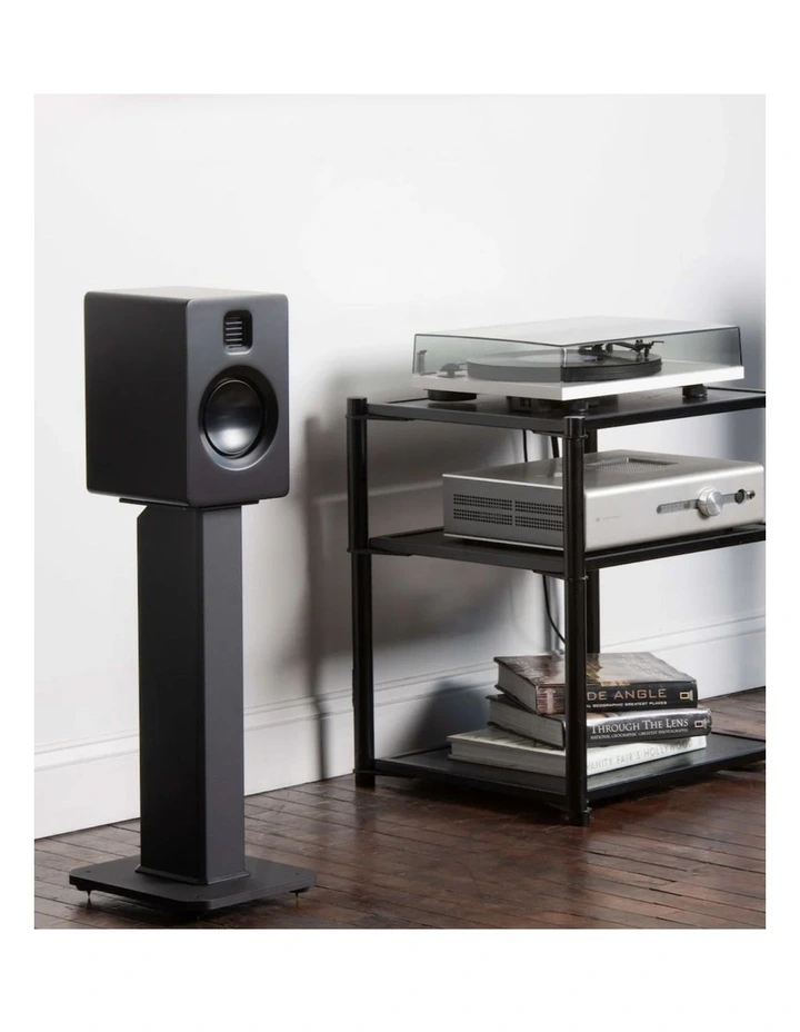 Kanto SX22 22 Tall Fillable Speaker Stands with Isolation Feet - Pair, Black image 2