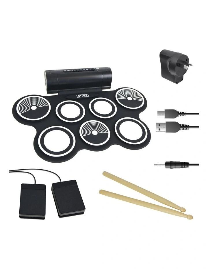 3rd Avenue Roll Up Drum Kit image 3