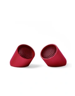 Lexon Ray Set Of Magnetic Bluetooth Speakers - Red