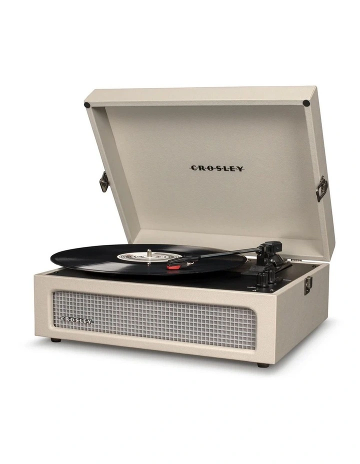 Crosley Voyager Dune - Bluetooth Portable Turntable & Record Storage Crate image 3