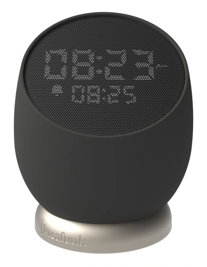Kreafunk Bell Alarm Clock - Black image 1