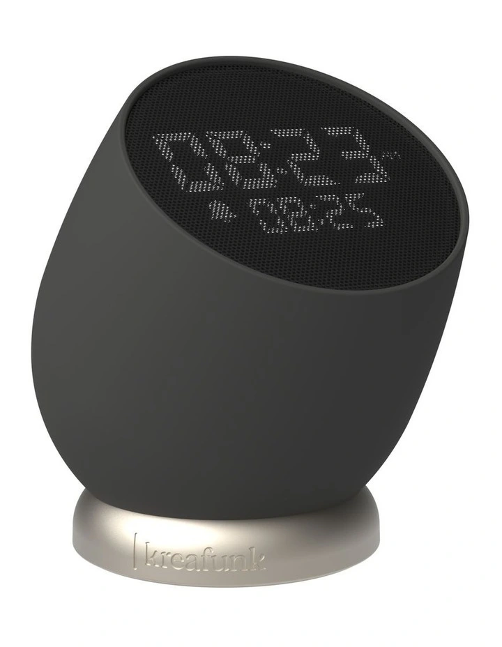 Kreafunk Bell Alarm Clock - Black image 2