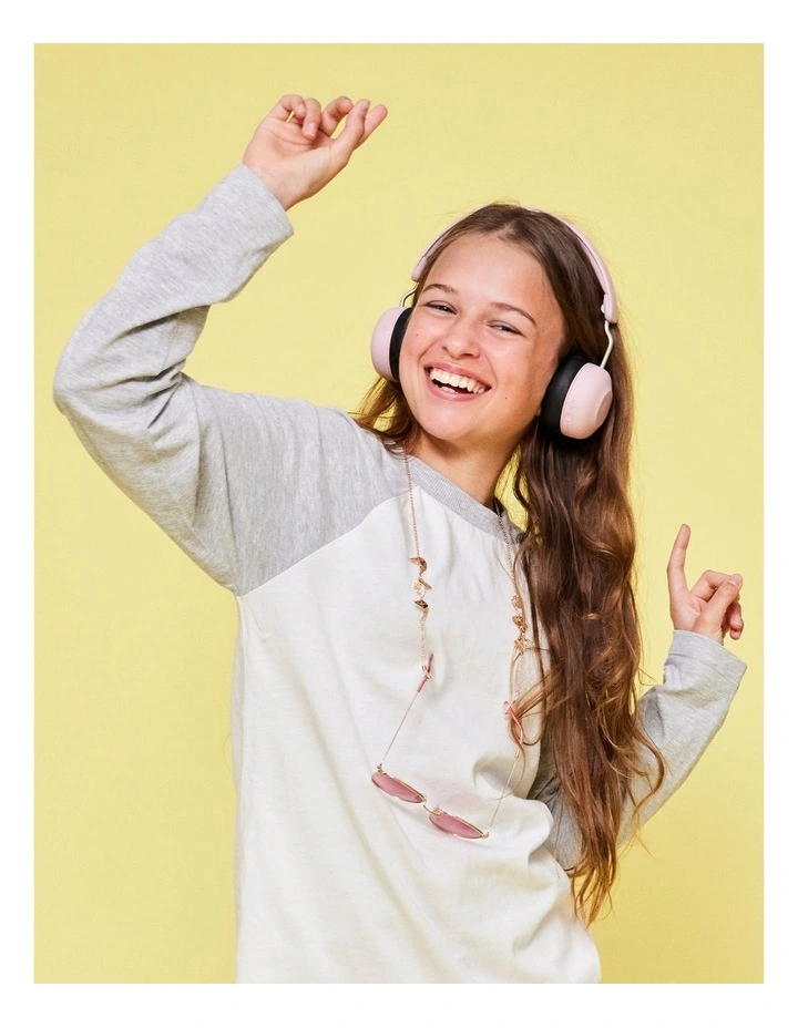 Kreafunk Kids Buzz Bluetooth Headphones W/ Anc - Dusty Rose image 3