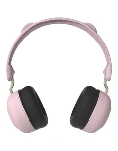 Kreafunk Kids Buzz Junior Bluetooth Headphones - Dusty Rose