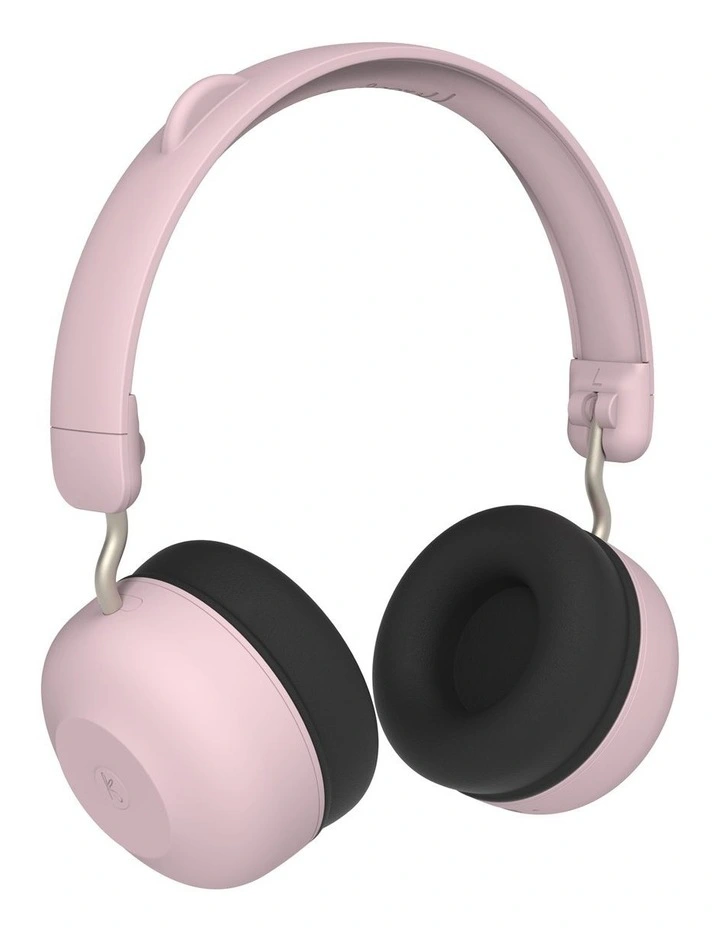 Kreafunk Kids Buzz Junior Bluetooth Headphones - Dusty Rose image 2