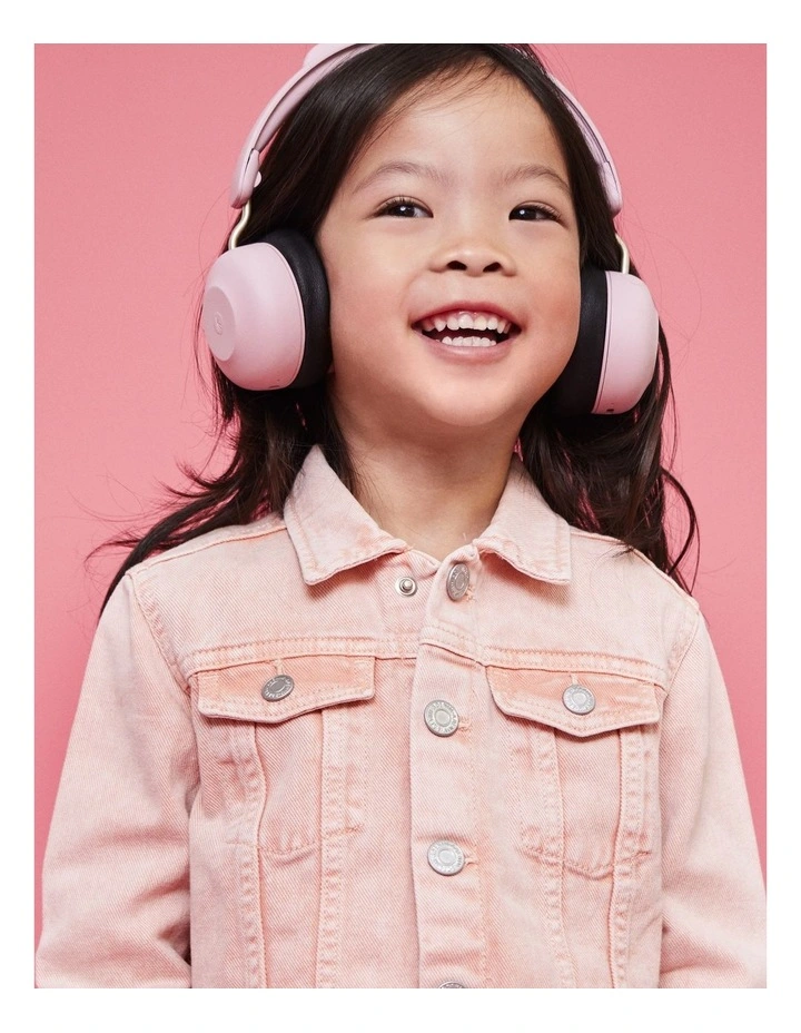 Kreafunk Kids Buzz Junior Bluetooth Headphones - Dusty Rose image 3