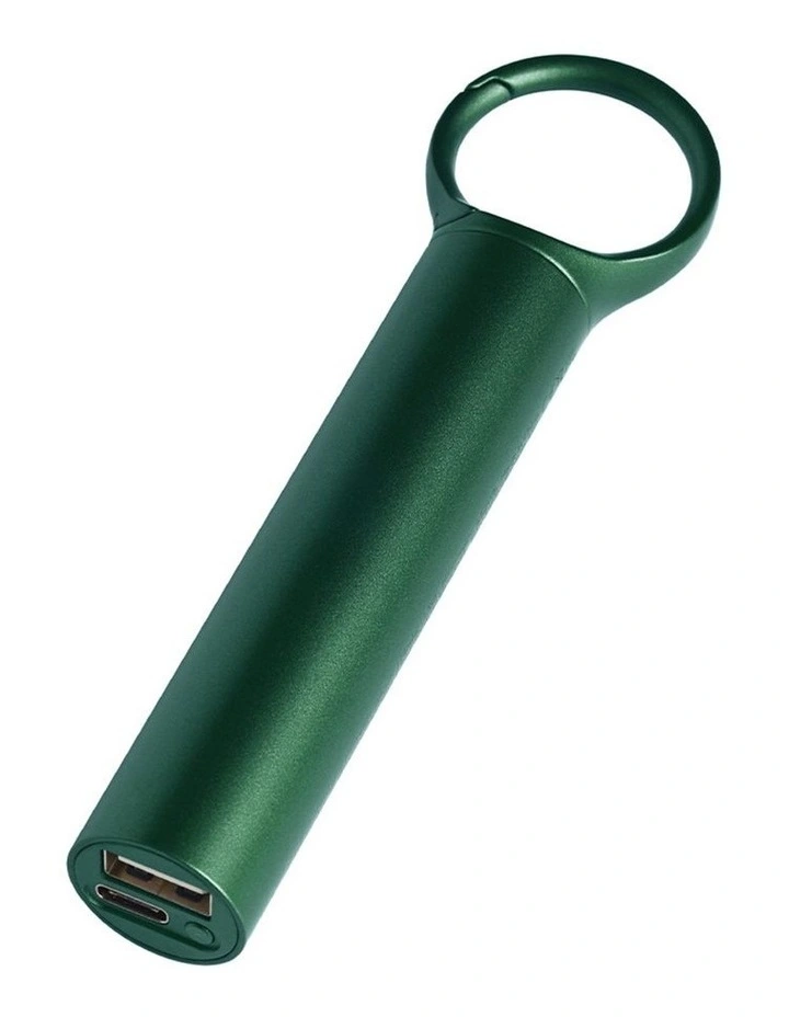 Lexon Nomaday 3000 Mah Power Bank With Clip - Green image 1